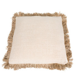 Husa de perna Saint Tropez - Alb natural - 60x60, Bazar Bizar