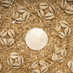 Placa Caribe Shell - alb natural - M, Bazar Bizar - Img 2