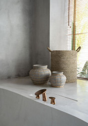 The Belly Vase - Beton Natural - L, Bazar Bizar - Img 2