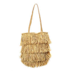 Geanta din rafia Bahamas - Natural, Bazar Bizar