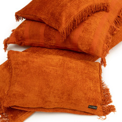 Husa de perna Oh My Gee - Rust Velvet - 35x100, Bazar Bizar - Img 5