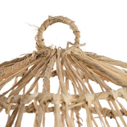 Lustra Casita - Natural - L, Bazar Bizar, Ratan, 60x60x85 - Img 8