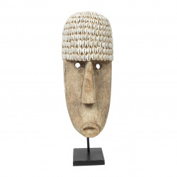 Masca Cowrie pe suport - mare, Bazar Bizar