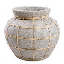 The Belly Vase - Beton Natural - M, Bazar Bizar
