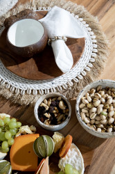 The Seagrass Shell Placemat - White - Img 3