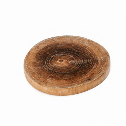 The Teak Root Boho Coaster, Bazar Bizar,