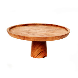 The Teak Root Cake Dish - L, Bazar Bizar, L