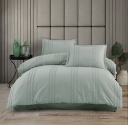 MELKOR Lenjerie de pat mint din bumbac 100% 240*260cm