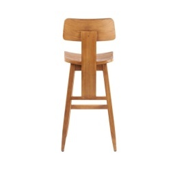 Scaun bar LovYa, 51x47x109cm, Bazar Bizar - Img 2