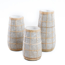 The Cutie Vase - Beton Natural - L, Bazar Bizar - Img 5