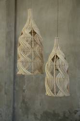 The Garaffa Pendant - Natural - L, 30x30x70 - Img 4