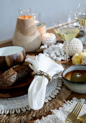 The Seagrass Shell Placemat - White - Img 4
