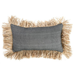 Husa de perna Cotton Bonita - Negru natural - 30x50, Bazar Bizar