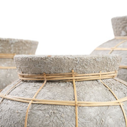 The Belly Vase - Beton Natural - L, Bazar Bizar - Img 4