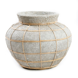 The Belly Vase - Beton Natural - S, Bazar Bizar