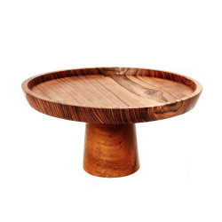 The Teak Root Cake Dish - M, Bazar Bizar, M