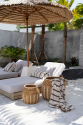 Husa de perna Oh My Gee - Bohemian White - 40x40, Bazar Bizar - Img 2
