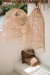 Lustra Amalfi - Natural - M, Bazar Bizar, 50x50x55 - Img 4