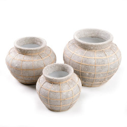 The Belly Vase - Beton Natural - L, Bazar Bizar - Img 5