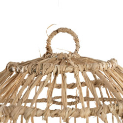 Lustra Casita - Natural - S, Bazar Bizar, Ratan, 40x40x65 - Img 6