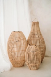 Lustra Zuri - Natural - L, Bazar Bizar, 35x35x59 - Img 2
