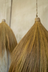 The Rayung Hut Pendant - Natural - M, 28x28x50 - Img 2