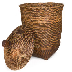 Coșul de rufe Colonial - Maro natural - XL, Bazar Bizar - Img 4