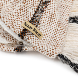 Husa de perna Oh My Gee - Bohemian White - 35x100, Bazar Bizar - Img 2