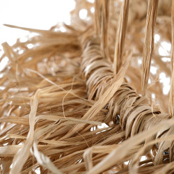 Lustra Casita - Natural - S, Bazar Bizar, Ratan, 40x40x65 - Img 7