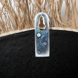 The Raffia Cowrie Mirror - Natural White - Img 6