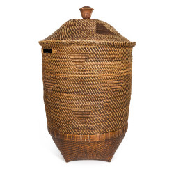Coșul de rufe Colonial - Maro natural - XL, Bazar Bizar