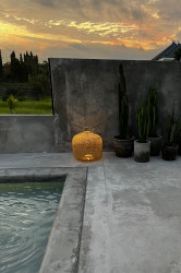 Lustra Batu Bolong - natural - L, Bazar Bizar, 58x58x55 - Img 4