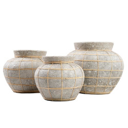 The Belly Vase - Beton Natural - L, Bazar Bizar - Img 6