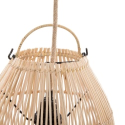 Lustra Zuri - Natural - L, Bazar Bizar, 35x35x59 - Img 5
