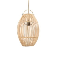 Lustra Zuri - Natural - M, Bizar bazar, 30x30x48 - Img 2