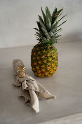 The Pineapple Napkin Ring - Gold - Img 4