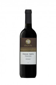 Vino Rosso IGT "POGGIO TORTO" - Fanti - Sangiovese, Merlot, Syrah și Cabernet Sauvignon