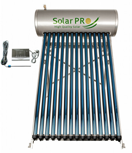 PACHET Panou Solar Presurizat 110 litri INOX + Controler solar TNC-2