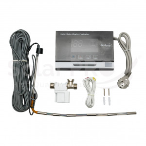 PACHET Panou Solar Apă Caldă Nepresurizat 146L, 2-3 Persoane + Pompă presiune + Controler solar M8 - Img 5