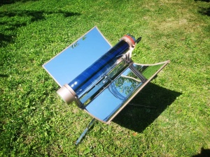 Grătar solar portabil pentru camping și picnic, cu tub vidat – fără gaz, curent sau cărbuni - Img 4