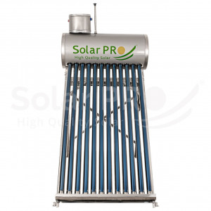 PACHET Panou Solar Apă Caldă Nepresurizat 146L Inox, 2-3 Persoane + Controler M8 Panou Solar Apă Caldă - Img 2
