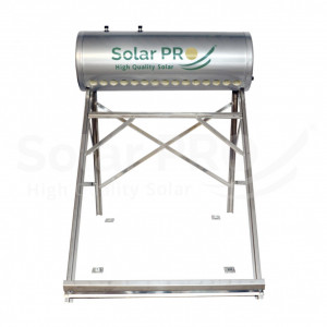PACHET Panou Solar 195L Apă Caldă, Inox, 3-4 Persoane + Pompă presiune + Controler solar M8 - Img 3