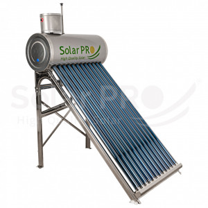 PACHET Panou Solar Apă Caldă Nepresurizat 146L Inox, 2-3 Persoane + Pompă presiune + Controler solar M8 - Img 3