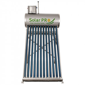 Panou Solar Apă Caldă Nepresurizat 146L Inox, 2-3 Persoane, SolarPro - Img 1
