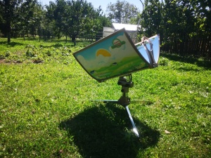 Grătar solar portabil pentru camping și picnic, cu tub vidat – fără gaz, curent sau cărbuni - Img 5