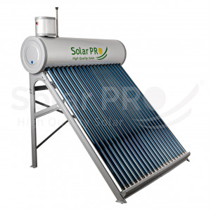 PACHET Panou Solar Apă Caldă Nepresurizat 260L, 4-5 Persoane + Pompă presiune + Controler solar M8 - Img 2