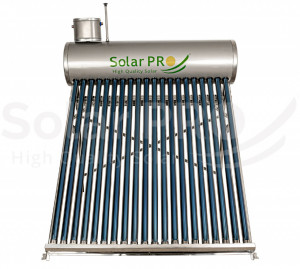 PACHET Panou Solar 260L Apă Caldă, Inox, 4-5 Persoane + Controler M8 Panou Solar Apă Caldă - Img 2