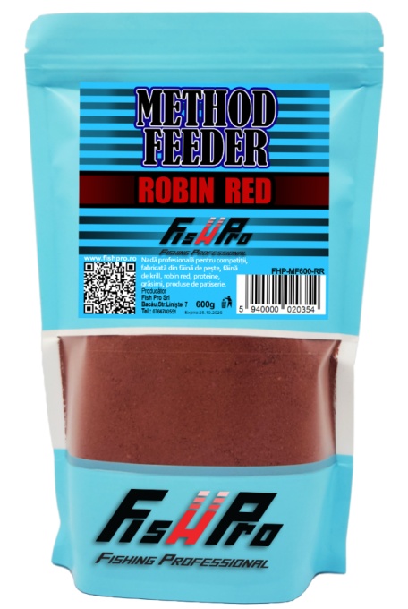 Nada Method Feeder Robin Red Amb. Easy-Open Resigilabil