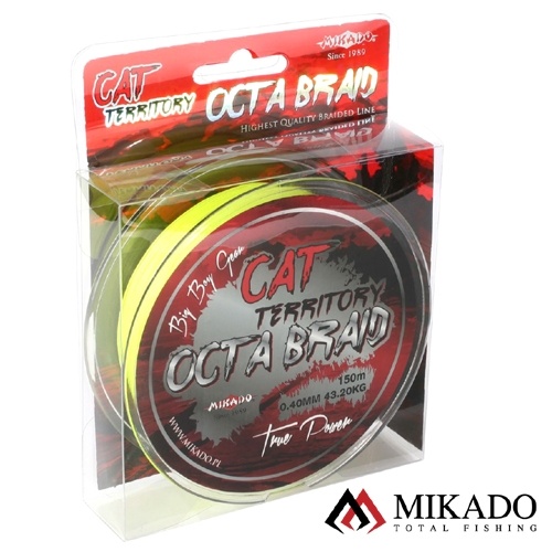 Fir Textil Cat Territory Octa Braid 050 Yellow 150M