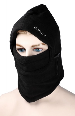 Cagula Fleece Face Mikado Black